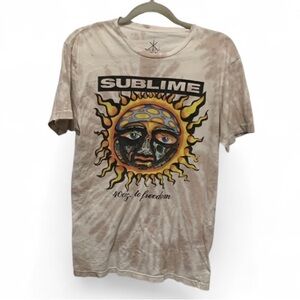 Life Clothing Sublime Sun Graphic Tie Dye Short Sleeve Tee Shirt